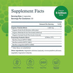 Youtheory Spore Probiotic - Helps Gut Health* - 6 Billion CFU with Prebiotics - Supports Regular Bowel Movement & Diarrhea Relief* - Shelf Stable - 60 Vegetarian Capsules (30-Day Supply)