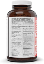 Yerba Prima Prebiotic Colon Care Capsules, 400 Caps - Five Forms of Fiber Plus FOS Pre-biotics - Dietary Health Supplement - Healthy Soluble & Insoluble Fibers for Regularity & Digestive Support