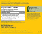 Nature Made Extra Strength Turmeric Curcumin with Black Pepper, 1000mg Turmeric Extract per serving (Standardized to 95% Curcuminoids), Supports Healthy Inflammation Response, 60 Vegetarian Capsules