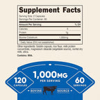 Nutricost Colostrum 500mg, 120 Caps (2 Bottles)