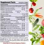 ANDREW LESSMAN Ultimate Eye Support 360 Softgels - 12mg Lutein, 6mg Zeaxanthin, Bilberry, Key Nutrients to Support Eye Health and Promote Healthy Vision. No Additives. Easy to Swallow Softgels