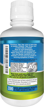 NutriNoche Colloidal Silver | 99.99% Ultra Pure Crystalline Nano Silver Particles