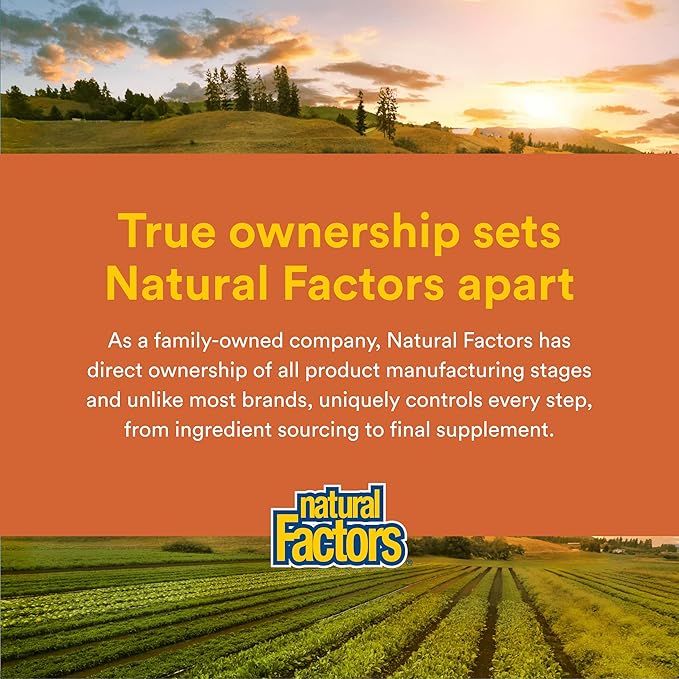 Natural Factors Regenerlife NMN NAD+ Boost, 500MG, 30 Vegetarian Capsules