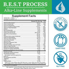 SuperV (3 Pack) Best Process AlkaIine — Energizing & Detoxifying Multivitamin — Vitamins & Minerals with Digestive Enzymes, Superfoods and Herbs