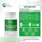 Thermogenic Fat Burner Brazilian Lean Weight Loss Vitamins, Dr Vitamin Waist Trimmer & Supplements for Bloating (1 Bottle, 30 Capsules)