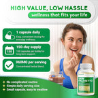 Ultra Saw Palmetto - 13-in-1 with DIM, Nettle, Pumpkin Seed, Collagen, Vitex - Max Absorption - 150 Capsules - Non-GMO, Gluten-Free, Lab Tested