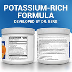 Dr. Berg Zero Sugar Hydration Keto Electrolyte Powder - Enhanced w/ 1000 mg of Potassium & Real Pink Himalayan Salt (NOT Table Salt) - Tangerine Flavor Hydration Drink Mix Supplement - 50 Servings