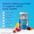 One A Day Men’s 50+ Daily Essentials Multivitamin Gummies, Multivitamin for Men Over 50, Fruit Medley Flavor, 120 Gummies