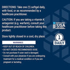 Life Extension Once-Daily Health Booster - Vitamins & Nutrients Supplement for Whole-Body Health - Vitamin K Complex, Vitamin E, Saffron, Lutein and More - Non-GMO, Gluten-Free - 60 Softgels
