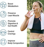 Force Factor Diet Aid Powder, Metabolism Booster & Diet Support Supplement for Lean Body Mass with 15x More Absorbable Chromium, Refreshing & Delicious, Tropical Fruit, 30 Servings