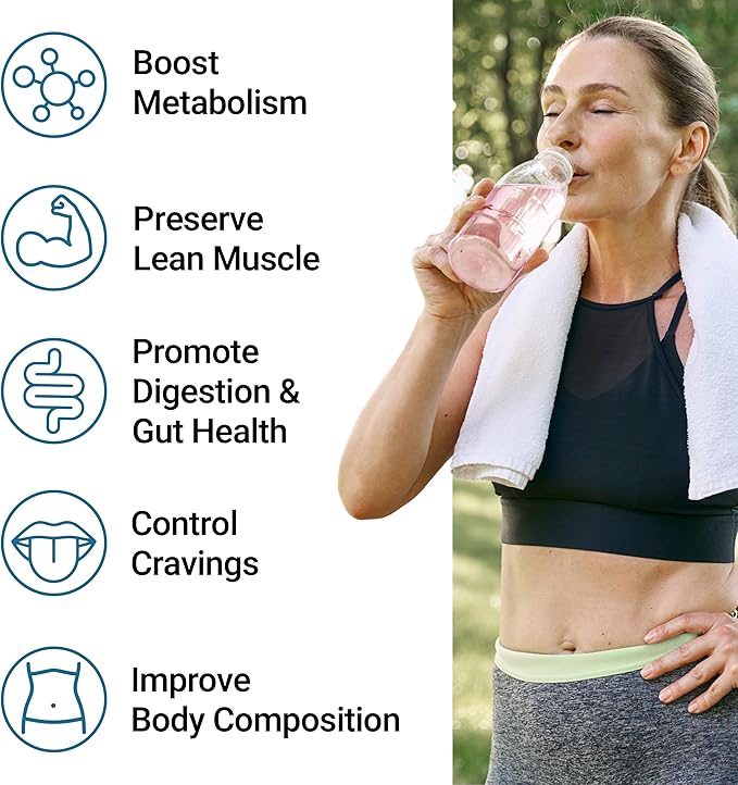 Force Factor Diet Aid Powder, Metabolism Booster & Diet Support Supplement for Lean Body Mass with 15x More Absorbable Chromium, Refreshing & Delicious, Tropical Fruit, 30 Servings