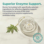 Digestive Enzymes Supplement with Ox Bile Salts 30mg - Betaine HCl 100mg - Supports Digestion, Gas & Bloating - Gallbladder Support (No Gallbladder) - Doctor Formulated - For Men & Women - 90 Tablet