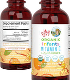 MARYRUTH'S Infant & Baby Vitamin C Supplement | USDA Organic Vitamin C Liquid Drops for Infants | Ages 6-12 Months | Immune Support | Overall Health | Vegan | Non-GMO | Gluten Free | 2 Fl Oz