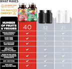 Number One Nutrition N1N Premium D-Mannose with Cranberry & Hibiscus [1350mg], 120 Capsules, and Super Fruits & Veggies Whole Food Supplement, 180 Capsules, 2 Pack Bundle