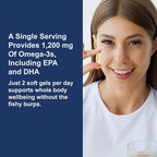Carlson - Super Omega-3 Gems, 1200 mg Omega-3 Fatty Acids with EPA and DHA, Wild-Caught Norwegian Supplement, Sustainably Sourced Fish Oil Capsules, Omega 3 Supplements, 100+30 Softgels