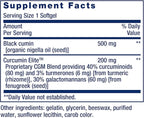 Life Extension Black Cumin Seed Oil and Curcumin Elite, Black Cumin, Turmeric Extract, Immune Health Support, high bioavailability, Whole-Body Health, Gluten Free, Non-GMO, 60 softgels