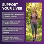 Clean Nutra Organic Milk Thistle Supplement | Liver Cleanse Detox & Repair + NAC Choline Dandelion Root TUDCA Artichoke Beet Root Burdock Holy Basil Kidney & Liver Support 90 Vegan Capsules