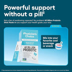 Physician’s Choice 60 Billion CFU Probiotic Stick Packs - 10 Strains + Prebiotics - Immune, Digestive & Gut Health - Supports Occasional Constipation, Diarrhea, Gas & Bloating - for Women & Men - 24CT