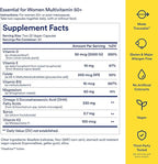 Ritual Women’s 50+ Daily Multivitamin - Key Essential Vitamins and Minerals to Support Menopause, Energy, Heart, Bone, Brain Health* - Including Folate, DHA - Vegan - Mint - 60 Capsules - 30 Servings