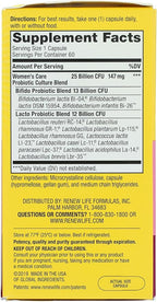 Renew Life Women's Probiotic Capsules, Supports pH Balance for Women, Vaginal, Urinary, Digestive and Immune Health, L. Rhamnosus GG, Dairy, Soy and Gluten-Free, 25 Billion CFU - 60 Ct