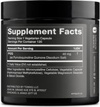 Toniiq 99%+ 40mg Supplement - Ultra High Purity PQQ 40mg Concentrated Formula - PQQ 40 mg 120 Capsules - Pyrroloquinoline Quinone Supplement - 1 Capsule Serving - Vegetarian Capsules