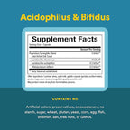 Natural Factors - Acidophilus & Bifidus, Promotes Well-Being & Digestive Health, 90 Capsules