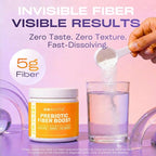 GOBIOTIX Fiber Supplement Powder with Prebiotics for Digestive Health and GLP-1 Support, Soluble Fiber for Gut Health & Debloat, Keto, Vegan, Gluten & Sugar Free, 35 Servings (3 Pack)