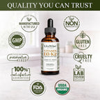 Vegan D3 K2 Vitamin 5000 IU, 90 MCG (MK-7) Drops - 60 Servings, Ultra Concentrated Formulation, and Fast Absorption - Precision Micro-Dosing Dropper for Cognitive & Immune Support