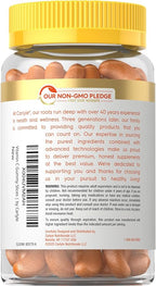 Carlyle Vitamin C Gummies | 60 Count | Orange Flavor | with Vitamin E | Vegan, Non-GMO, and Gluten Free Supplement
