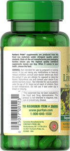 Puritan's Pride Milk Thistle Liver Complex, Supports Healthy Liver Function, 90 Count, White
