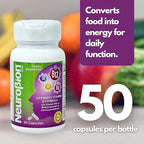 Neurobion Optimized Classic Formula B12 Methylcobalamin Dietary Supplement 50 Capsules