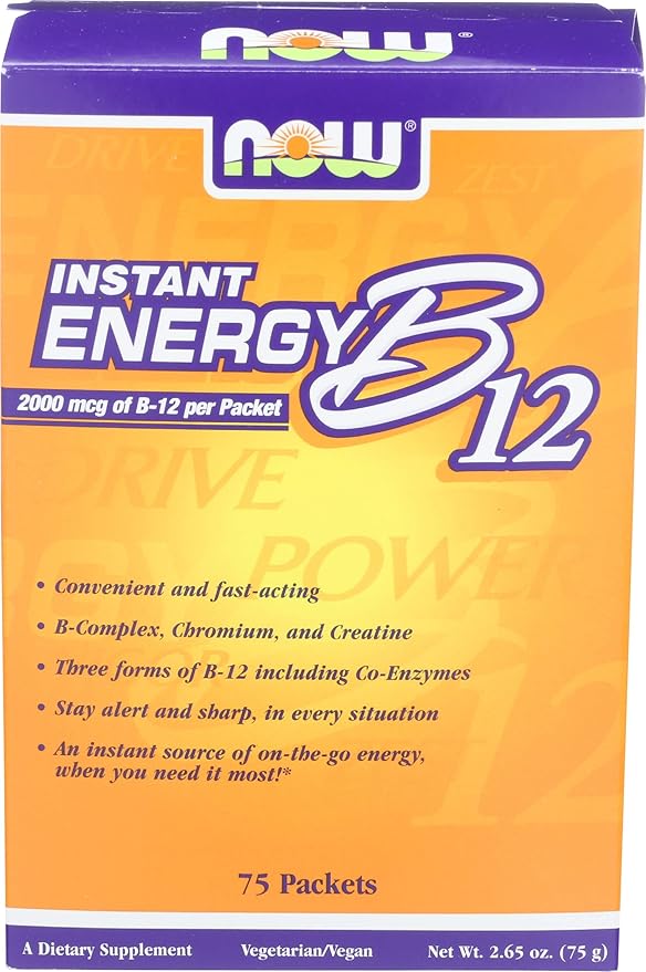 Now Foods - B-12 Instant Energy Packets 75/Box