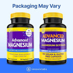 InnovixLabs Advanced Magnesium Capsules - 150 Ct, 210 mg - Chelated Glycinate and Malate - High Absorption, Promotes Relaxation, Bones, Muscle Health, Vegan Malate Sleep Supplement