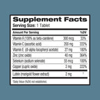 Ocuvite Eye Vitamin & Mineral Supplement, Lutein & Antioxidant Vitamins A, C & E, Zinc for Eye Health & Support, Vitamins for Eyes, 60 Tablets