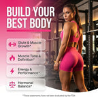 Creatine for Women | Creatine Monohydrate + BCAA Powder Myo-Inositol Collagen Biotin Hyaluronic Acid Folate L Glutamine Vitamin D3 Iron Zinc D-Chiro-Maca Digestion Shelf Builder By Clean Nutra