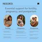 Needed. Multivitamin for Prenatal | Prenatal Multi Essentials Capsule - Pregnancy, Breastfeeding, Postpartum | Expertly-Formulated & Third-Party Tested, | 30-Day Supply