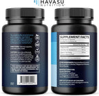 L-Arginine Capsules with L-Citrulline - Nitric Oxide Supplement - L Arginine and L Citrulline Blend - 120 Count - Vegan, Non-GMO Capsules for Performance, Endurance and Muscle Support - 2 Month Supply