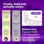 purple tree Post-Celebration Wellness Supplement | Liposomal Dihydromyricetin (DHM), L-Glutathione, Milk Thistle for Liver Support & Hydration | Electrolytes, B Vitamins, Willow Bark | 90 Pills