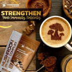 WELLNESS LABSRX Mushroom Powder, 25 in 1 Mushrooms Supplement - 2000mg, 25 Superfood Mishroom Lions Mane Powder with Chaga, Shiitake, Cordyceps, Reishi - Lion's Mane Mushroom - Pack of 2