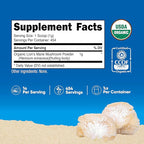 Nutricost Organic Lion's Mane Mushroom Powder 1LB - Certified USDA Organic