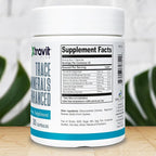 Trace Minerals Enhanced Supplement – Multi Mineral Complex for Men & Women with Zinc, Selenium, Boron, Chromium & Iodine - May Support Energy, Hydration & Immunity - Non-GMO, 30 Capsules