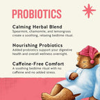 Celestial Seasonings Sleepytime Wellness Tea Plus Probiotics, Caffeine Free, 18 Tea Bags Box