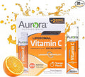 Aurora Nutrascience Liposomal Liquid Vitamin C - Healthy Immune Support Supplement for Adults, Sugar Free, 3000 mg per Serving, Vegan, Gluten Free, Non-GMO - 32 Single Serve Packets, Orange