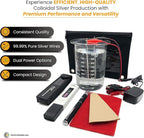 Enhanced 24V Ionic-Nano Colloidal Silver Generator Kit with 99.995% Pure Silver Wire – Just Add Distilled Water and a Jar!