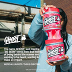GHOST Legend Pre-Workout Powder, Bubblicious Strawberry Splash - 30 Servings – Pre-Workout for Men & Women with Choline, L-Citrulline, & Beta Alanine for Energy & Focus