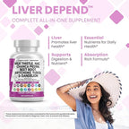 Clean Nutraceuticals Milk Thistle NAC Chanca Piedra Beet Root Artichoke Astragalus Dandelion Root - Liver Cleanse Supplement Plus TUDCA Choline & Ginger - 2Pack