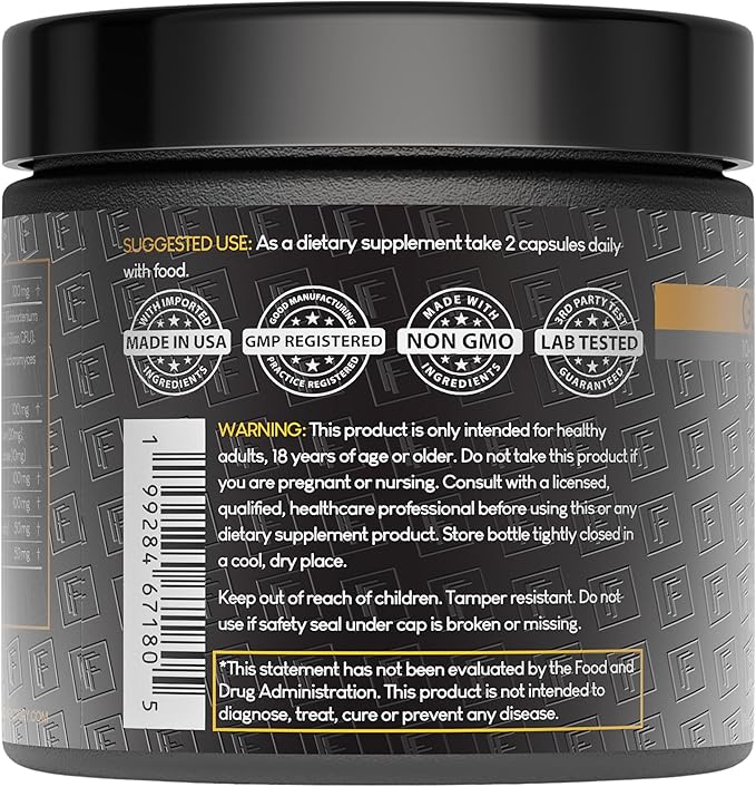 Formulation Factory Gut Intellect 10-in-1 Microbiome Supplement, Prebiotics, Probiotics, Postbiotics, Colostrum, Collagen, Aloe Vera, Chamomile, Ginger, Enzymes, Digestive, 360 Cap (3 Pack)