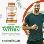 Liposomal Vitamin C Capsules - 1500mg Buffered High Absorption Vitamin C Supplement & Collagen Booster - Fat Soluble Immunity Support Ascorbic Acid Supplement 200 Vegan Capsules