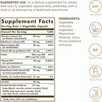 Solgar B-Complex "50" - 100 Vegetable Capsules - Energy Metabolism, Cardiovascular & Nervous System Support - Non-GMO, Vegan, Gluten Free - 100 Servings