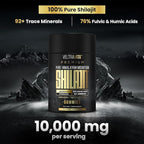 Pure Himalayan Shilajit Gummies with Ginkgo Biloba, Chaga & KSM-66 Ashwagandha | Shilajit for Men & Women | Max Potency | 76%+ Fulvic Acid & 92+ Trace Minerals | Sugar Free